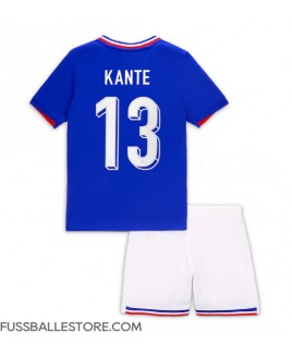 Günstige Frankreich Kante #13 Heimtrikotsatz Kinder EM 2024 Kurzarm (+ Kurze Hosen)